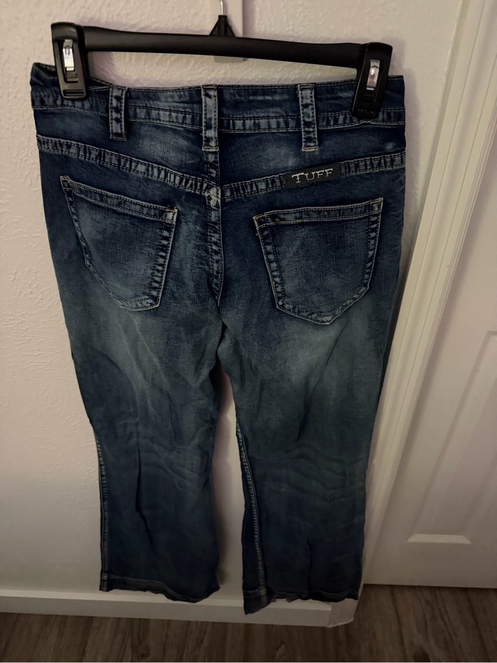 Cowgirl Tuff Women's Dark Blue Boot Cut Jeans
